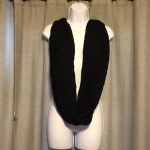 Black Infinity Scarf